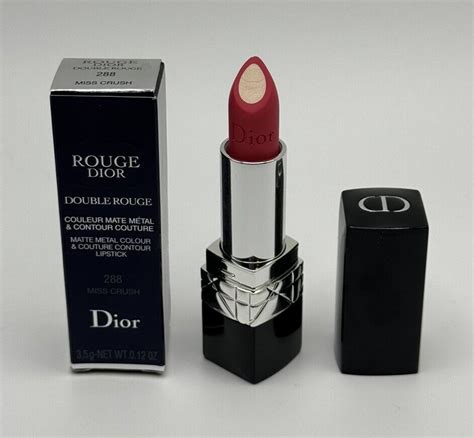 dior double rouge matte metal lipstick|christian dior lipstick shades.